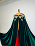 Cape burgundy lining